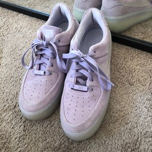 Purple AF1 Air Force Ones